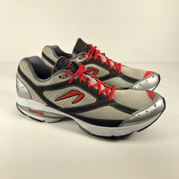 Newton Other - Sir Isaac Newton Running Sneakers Grey Red Men 12.5